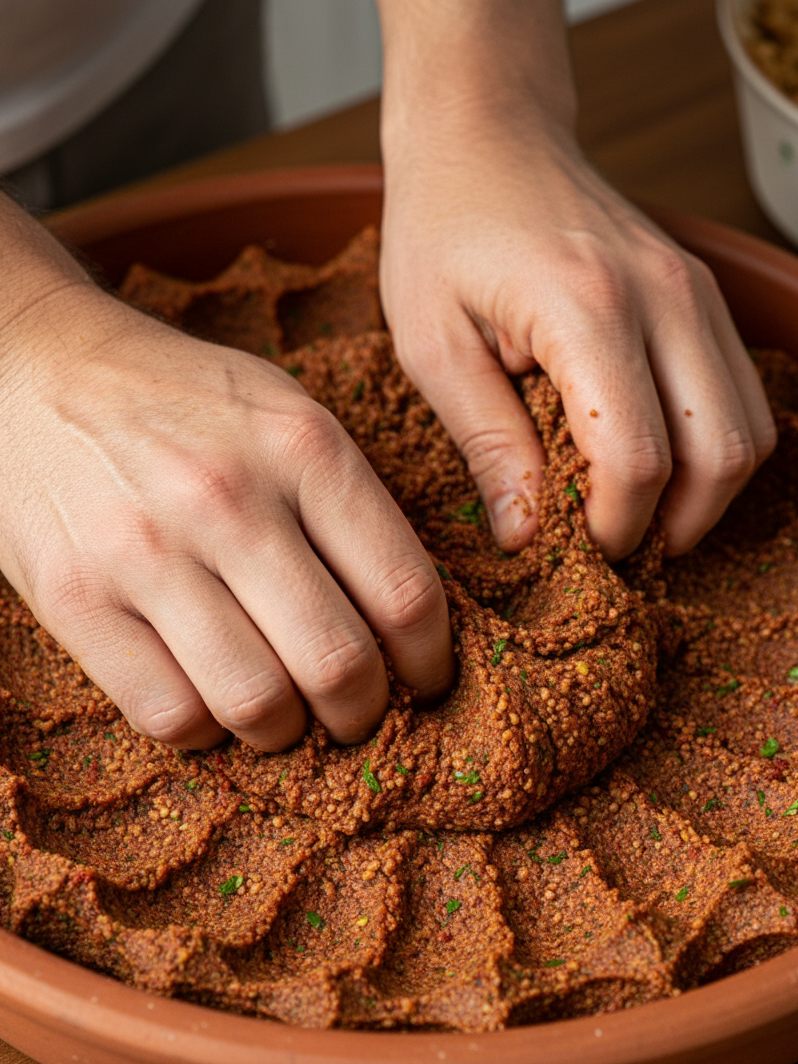 Çiğ köfte — afyoncigkofte.com mutfağı